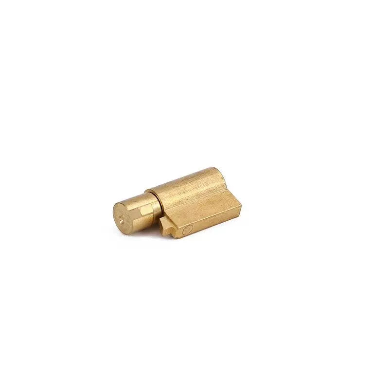 Universal Brass Replacement Lock Cylinder & Key Set for Refrigerators, Cabinets & Safes